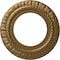 Ekena Millwork Claremont Ceiling Medallion (Fits Canopies up to 7"), 10 5/8"OD x 5 3/4"ID x 1/2"P, Pale Gold CM10CLPAS - alternate 1